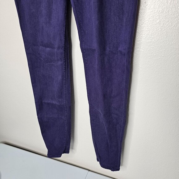 Hudson Size 29 Purple Krista Ankle Super Skinny Jeans Mid Rise Stretch - Picture 3 of 9
